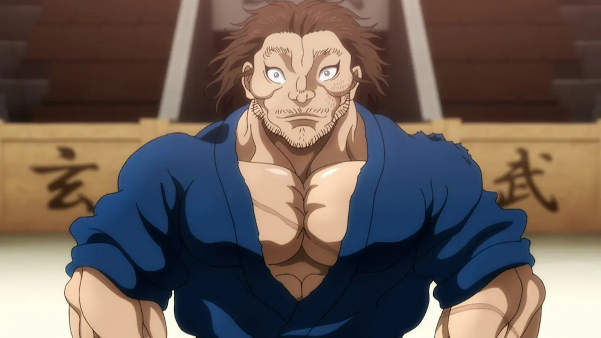 Arte oficial de BAKI-DOU The Invincible Samurai usado para seguimiento de la parte 2
