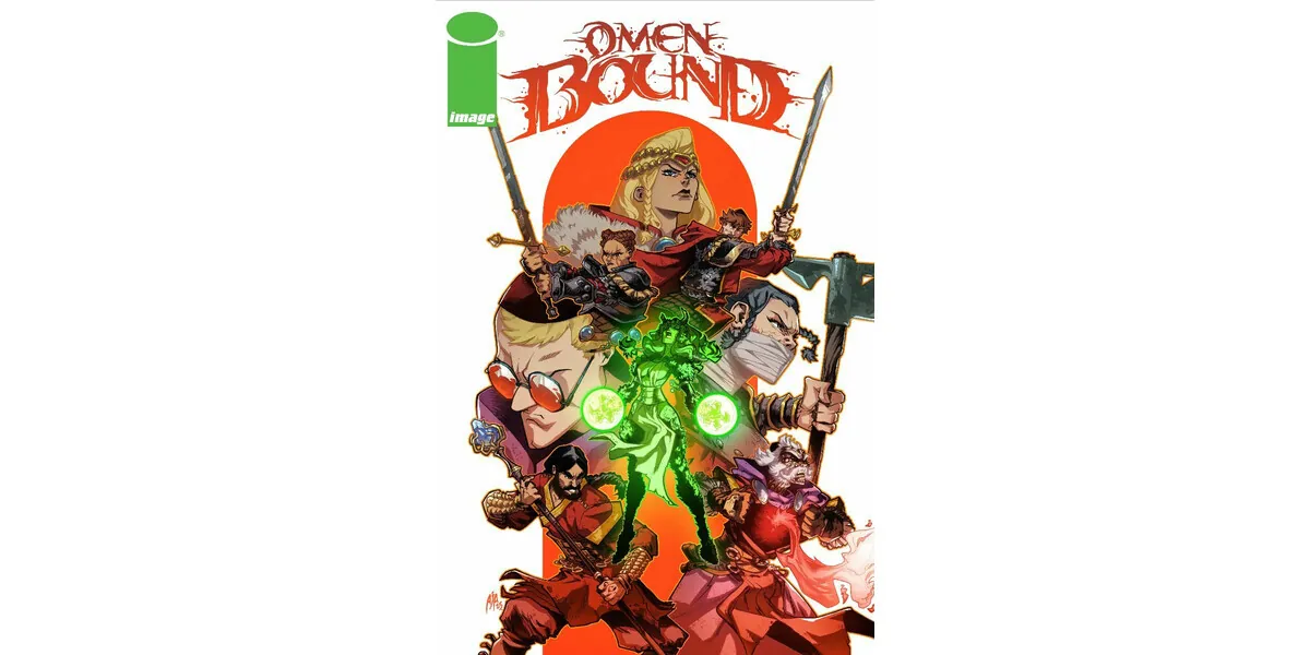Imagen oficial de Omen-Bound publicada en Image Comics