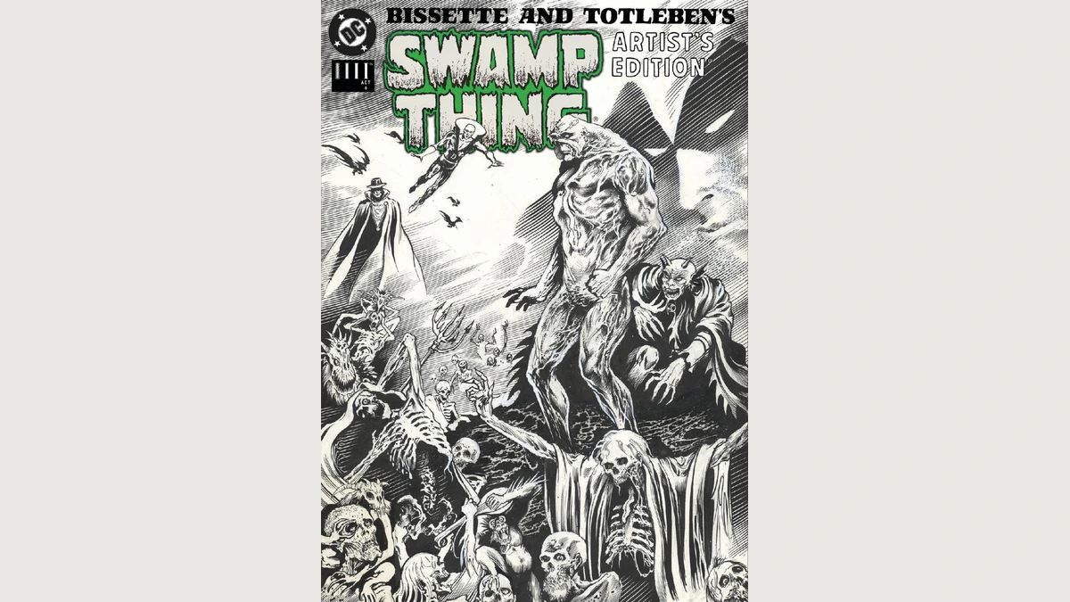 Portada de Bissette and Totleben’s Swamp Thing Artist’s Edition